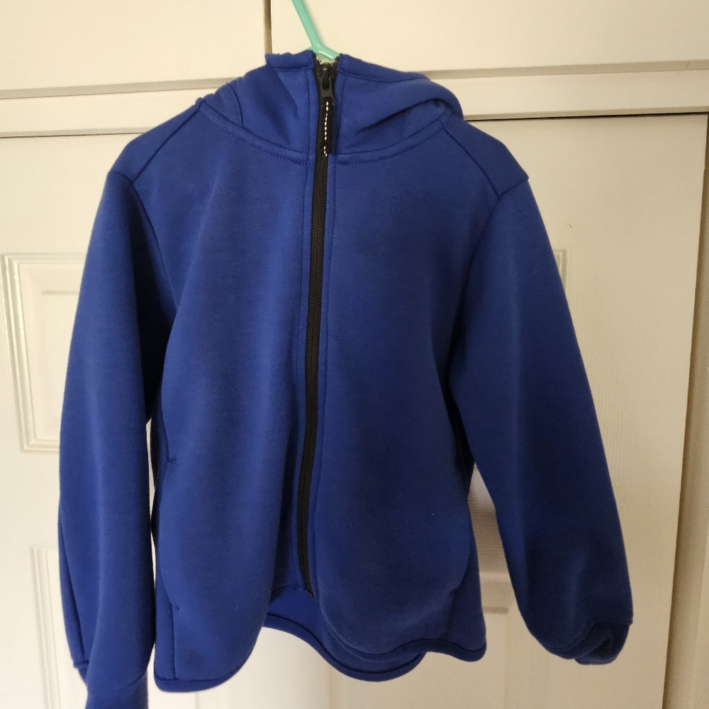 Uniqlo Boys Ultra Stretch Dry Sweat Full-Zip Hoodie